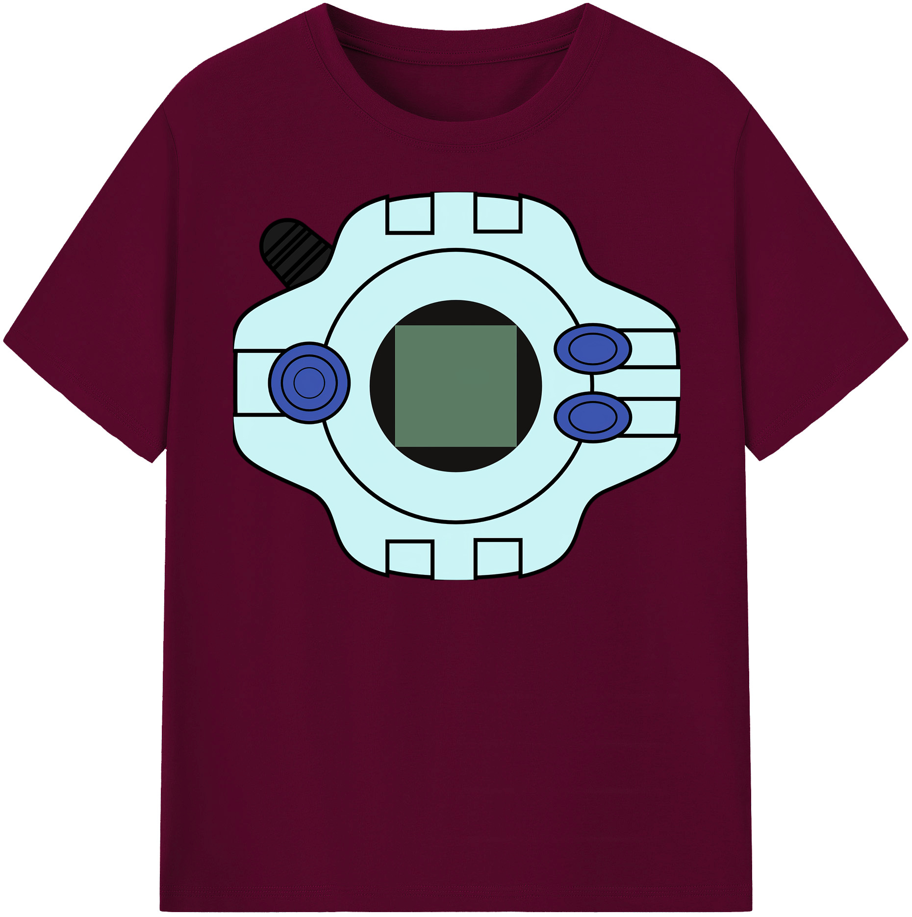 （画像用） Digimon デジタルモンスター/デジモン レディースカジュアルプリントTシャツ（綿100％）